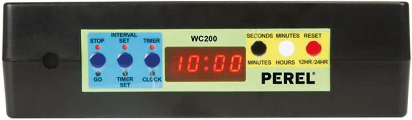 WC200 / WC4171 Style top control panel view