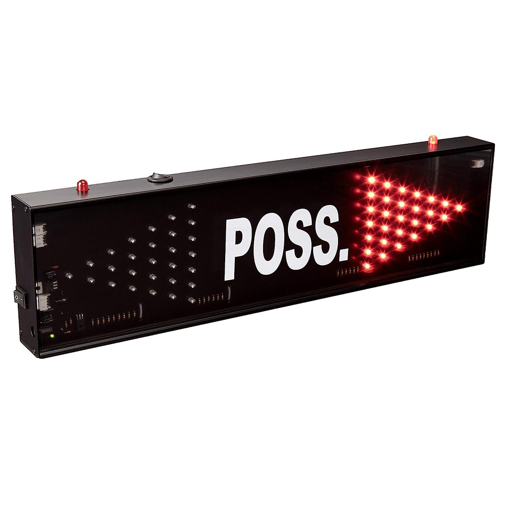 LED Possession Indicator alternate angled possession indicator view